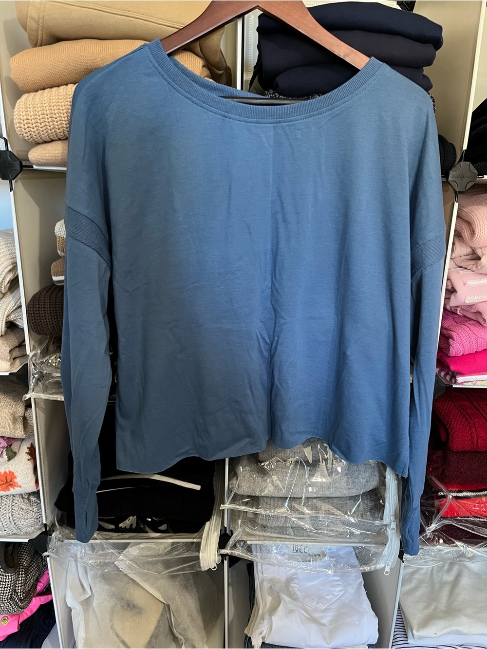 NWT Grecerelle Open Back Cropped Sweatshirt